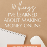 making money online for stay at home moms