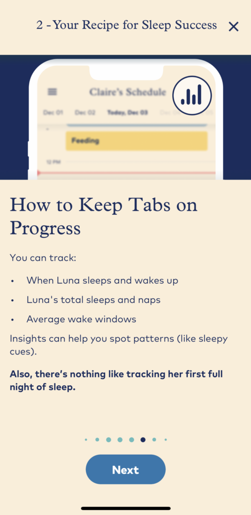 my honest sleep app review as a newborn mom